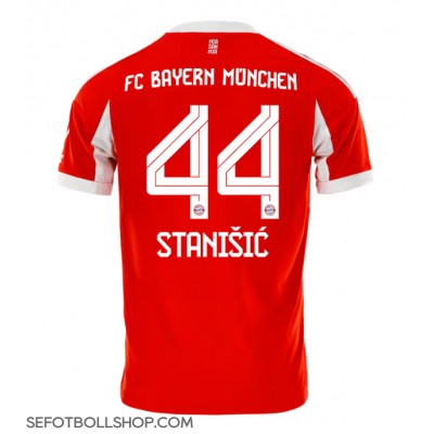 Billiga Bayern Munich Josip Stanisic #44 Hemma fotbollskläder 2025-26 Kortärmad Billiga Bayern Munich Josip Stanisic #44 Hemma fotbollskläder 2025-26 Kortärmad